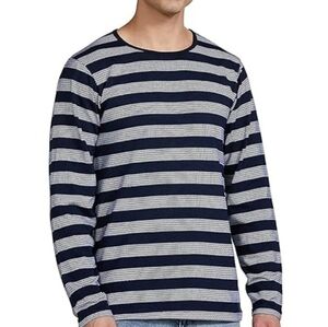 NWT Sonoma Men's Striped Long Sleeve Sleep Shirt